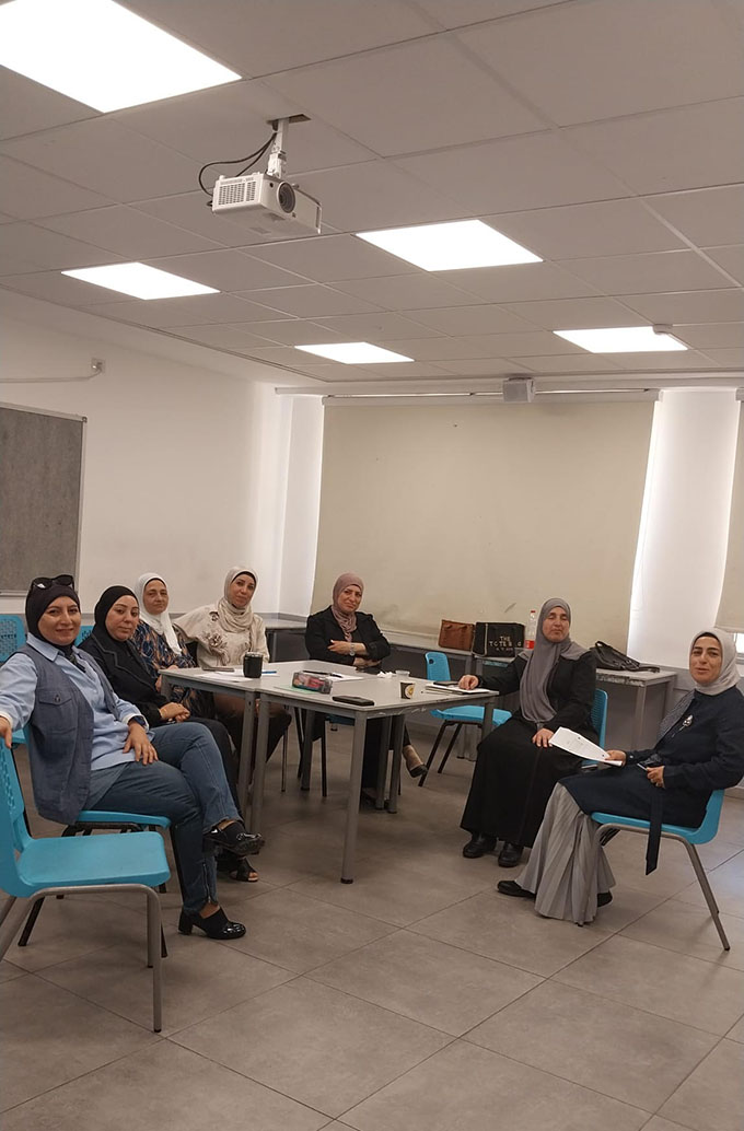 يوم استكمال مهني لداعمات التربية في جلجولية